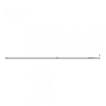 Kirschner Wire Drill Trocar Pointed - Round End Stainless Steel, 12 cm - 4 3/4" Diameter 2.5 mm Ø